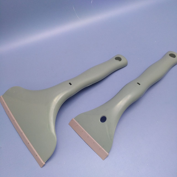 Скребок - водосгон автомобильный для стекол и зеркал двусторонний / Разборная конструкция, 2в1